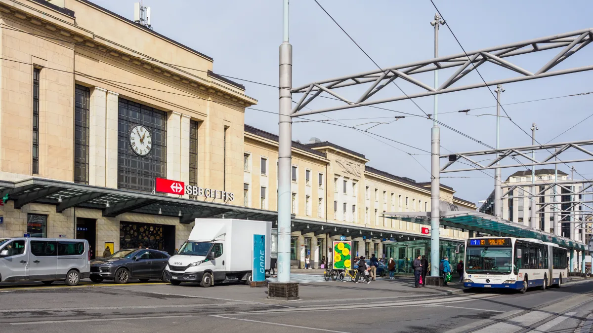 Gare de Genève-Cornavin – Zone d'intervention plombier
