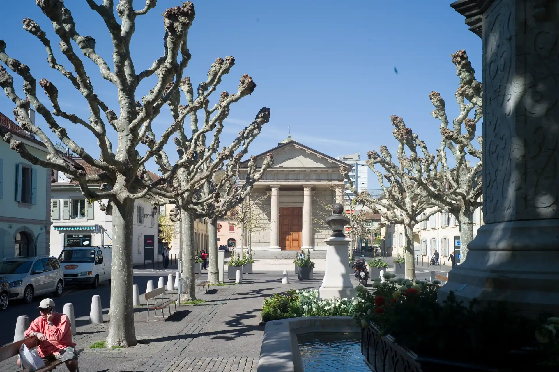 Vue de Carouge – Zone d'intervention plombier